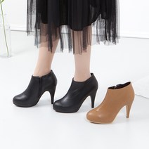 홍대언니 레더리즈 부티힐 신발 구두 부츠