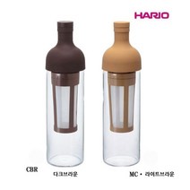 하리오 필터 인 커피보틀 700ml 콜드브루 메이커, 다크브라운 FIC-70-CBR