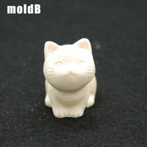 [몰드비] 고양이 시리즈#3 수제 실리콘몰드/석고방향제 캔들 디퓨저 비누 재료