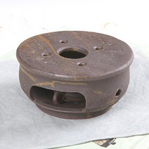 국산 도자기 둥근 워머