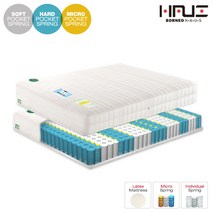 보루네오 하우스 아르메 마이크로업9S 라텍스탑 9존 독립매트리스_퀸(Q) DW1725