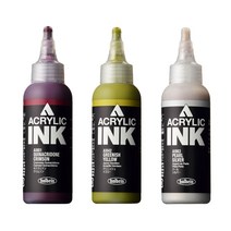 홀베인 아크릴잉크 (HAI) 100ml 낱색 D (색상선택), I841 NICKERL AZO YELLOW