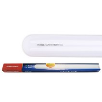 금호전기 번개표 LED등기구 일자등 50W 라운드형 방등 LED, 주광색(하얀빛)