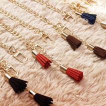 일폰단심 링킹체인태슬 핸드백줄, 실버체인+네이비태슬+A형고리, 110선