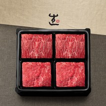 한우지예 1++(8)등급 온가족 1호 (불고기600g*2 국거리600g*2) 선물세트, 1set
