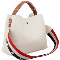 가벼운 파티션 나뉜 토트백 미니 크로스백