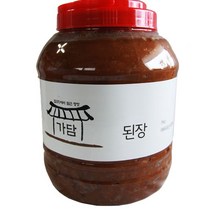 가담 된장 500g 1kg 2kg 3kg 5kg 14kg, 1개