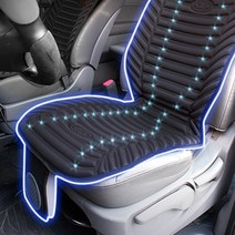 플러스다이 3D프라임 쿨링 통풍시트_12V 24V 1P 쿨링시트 여름시트 자동차시트, 12V, 1개