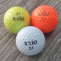 천하 로스트볼 중고골프공 모음 (20알), 젝시오 A 화이트칼라혼합(20알) 로스트볼, 2팩