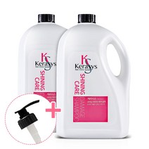 케라시스 샤이닝 데미지 케어 샴푸, 2개, 4L