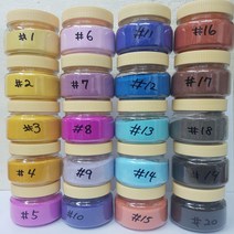 칼라석채(색모래), 5-핑크, 1통