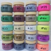 칼라석채(색모래), 31-백색, 1통