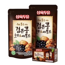 삼육두유 검은콩 호두 아몬드 파우치, 190ml, 45개