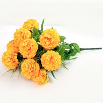 조아트 조화 꽃 인테리어 해바라기 성묘 납골당 꽃다발 산소꽃, 대볼국-옐로우