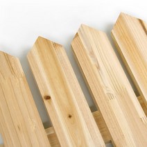 삼나무 울타리패널-삼각형 18T, 삼각절단추가[5회]