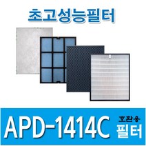 코웨이 공기청정기호환용필터 APD-1414C 1년사용분, 헤파1+탈취1+미세먼지2+부직포6