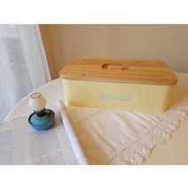 브레드박스 FS-621-28 보관함(라이트옐로우), 1개