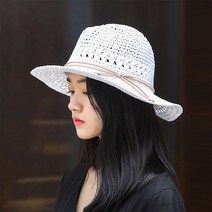 웨스트무브 파나마햇 밀짚모자 남자 여자 여름 페도라 버킷햇 해피로드 (2컬러) - 주문시 색상이름 확인필수!!