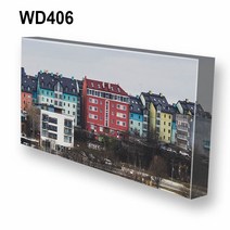 몽차 와이드 캔버스액자, WD406