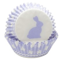 폭스런 깅엄 버니 베이킹컵, Purple, 50개입