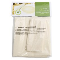 폭스런 패스트리 클로스 보자기 롤링 핀 커버 포함 2개입, 1개