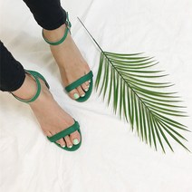 홀리버니 MC506 스웨이드 스트랩 샌들 힐 7cm 9cm