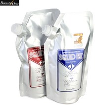 뷰티원 스퀴드 잉크 6 7 오징어먹물 헤어 칼라 염색약 1제2제500ml 헤어컬러, 딥블랙, 1set