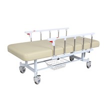 영남베드앤메디칼 마사지베드 YB-E3003, YB-E3003 (사이드레일 있음/철제선반 2개)