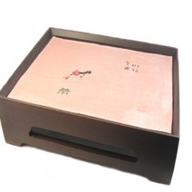 감색 천연염색 다포 (소) / 다식포 차포 녹차 다기 찻상위에 보호