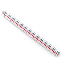[3801011]우찌다 삼각 스케일 [15cm]/개, [3040581]단일상품