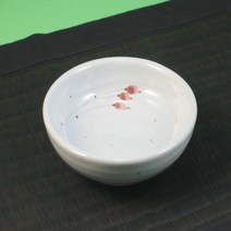 단고재 백자 목련 원형 찬기 1호 / 접시 종지 앞접시 반찬그릇, 백자 목련 문양