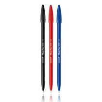 모나미 프러스펜 3000 PLUS PEN 12자루 1다스, 빨강