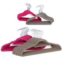 WOHNEN 매직옷걸이 논슬립벨벳옷걸이 매직행거 1P, 매직아동옷걸이(그레이)1P, 1개