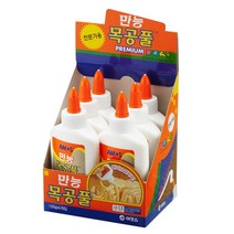 AMOS 아모스 목공풀 모음, 목공풀(120g)x1갑(6개)