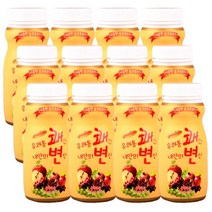 쾌변 유쾌통쾌 내안의 변신 장청소 식이섬유 12병 장음료, 12개+마술패치2매, 100ml