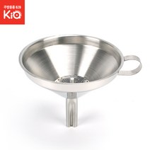 스텐미니깔대기 DK 분리형 거름망 기름여과기, 스텐미니깔대기-소