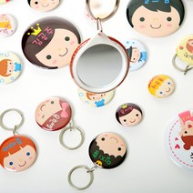 키즈네임 나만의 이름뺏지거울고리뺏지뱃지미아방지뱃지, 얼굴뺏지 버튼 8종, 선택145_5.버튼(44mm)