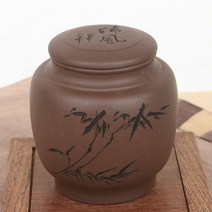 8.고급 자니 자사 보이차통, 1개