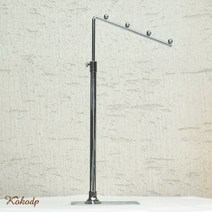 코코디피 가방걸이 행거 옷가게 소품 가방거치대 핸드백 헹거 진열대, 5크롬 4구가방걸이, 1개