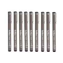 사치하타 아트라인 드로잉 시스템펜, 블랙0.8, 1개