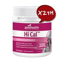 굿헬스 하이칼 (액상칼슘 + 비타민D) 150캡슐 2통, 875mg, 2개