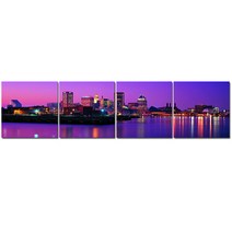 레드블랙 인테리어 소품 그림 4분할 정사각형 캔버스 액자세트 20종, 3