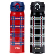 THERMOS 일본 써모스 진공 텀블러 JNL-502GK 500ml 보온병, 블랙
