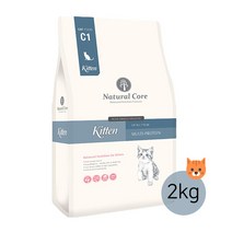 네츄럴코어 베네키튼 어린 고양이사료 + 메리츄, 2kg, 1개, 닭