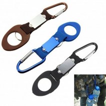 Climbgood등산생활잡화용품모자가방등산화랜턴운동6in1산악장비레져텐트캠핑야영멀티VJK16+Y9250P나이프/다용도칼/오프너/드라이버/캠핑용품, 물병고리 카라비너 (p5707)-블루