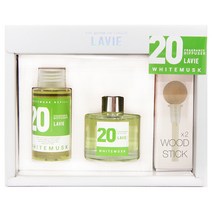 라비에 차량용 방향제 선물세트 50ml 기획세트, 1개, 1세트, 화이트머스크