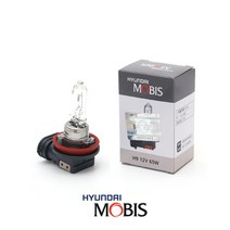 모비스 자동차 전조등 전구 9005 12V 60W HB3