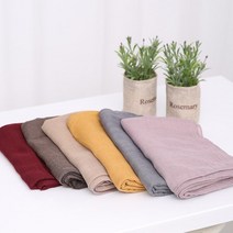 마담센스 코튼무지 롱 스카프