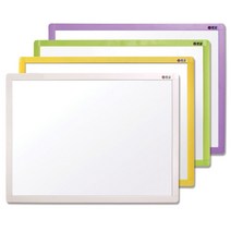 문교 모둠용 화이트보드 300x400mm 보드판 소형 칠판 국산, 1개