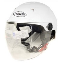한미 캐리비 솔리드 헬멧 블랙, 화이트